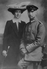 Prince Oscar & wife, between c1910 and c1915. Creator: Bain News Service.