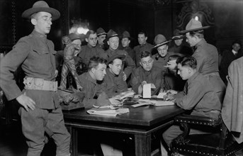 Headquarters -- 71st Regiment of the New York National Guard, 1917. Creator: Bain News Service.