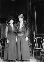 Mrs. Juliette Gordon Low (left) Mrs. Arthur O. Choate (Anne Hyde Choate)...between c1915 and c1920. Creator: Bain News Service.