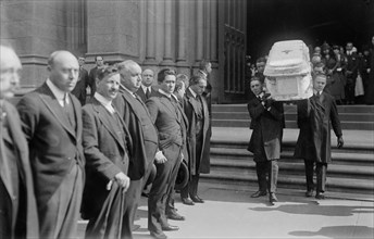 Luca Botta funeral, 1917. Creator: Bain News Service.