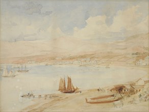 Wellington Harbour, N.Z., 1841. Creator: Charles Heaphy.