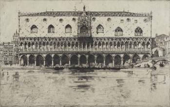 Doge's Palace, Venice, 1902. Creator: David Young Cameron.