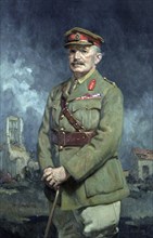 Portrait of Major-General Sir Andrew Russell, 1937. Creator: Archibald Frank Nicoll.