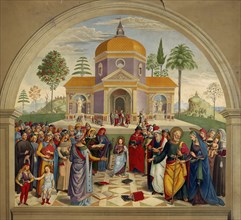 Christ among the doctors, c1865. Creator: Bernardino Pinturicchio.