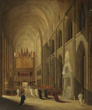 Going to Mass, c1840s. Creator: David Roberts.