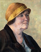 Untitled. [Portrait of a woman], c1926-1939. Creator: Elizabeth Berry.