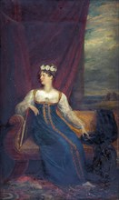 Portrait of Princess Charlotte of Wales, 1817. Creator: George Dawe.
