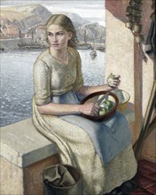 The fisherman's daughter, c1926. Creator: Harry Morley.