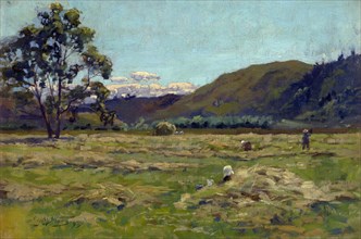 Harvest, 1893. Creator: James McLauchlan Nairn.