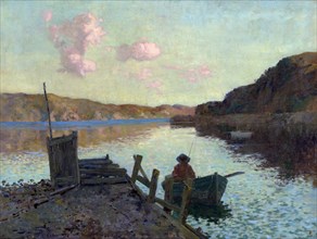 Evans Bay, 1893. Creator: James McLauchlan Nairn.