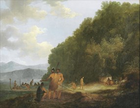 Ship Cove, Queen Charlotte Sound,  c1788. Creator: John Webber.