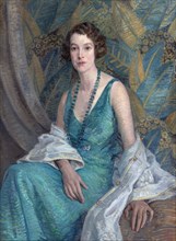 Portrait of Mrs N.S. Falla, c1932. Creator: Mary Tripe.