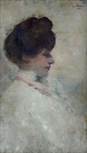 Portrait of Doris McIntyre, 1908. Creator: Raymond McIntyre.