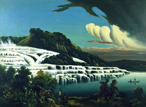 White Terraces, Rotomahana, (c1890s). Creator: William Binzer.