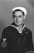 American sailor, 1940s. Creator: Cuba Photographic Studio.