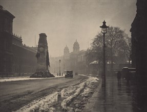 The London cenotaph, 1920s. Creator: Harry Moult.