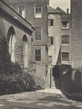 A corner in Clifford's Inn. From the album: Photograph album - London, 1920s. Creator: Harry Moult.