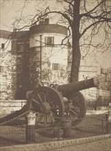 An old warrior, Tower grounds. From the album: Photograph album - London, 1920s. Creator: Harry Moult.