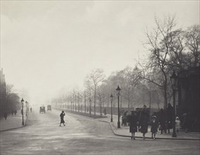 Birdcage walk. From the album: Photograph album - London, 1920s. Creator: Harry Moult.