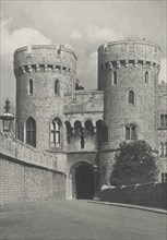 Windsor Castle. From the album: Photograph album - England, 1920s. Creator: Harry Moult.