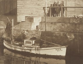 A Wellington Harbour corner. From the album: Camera Pictures of New Zealand, 1920s. Creator: Harry Moult.