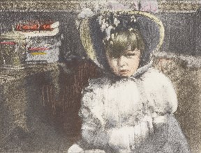 Portrait of a child. From the portfolio: Robert Demachy,c1890-1914. Creator: Robert Demachy.