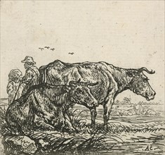 Cows,  1640-1665. Creator: Aelbert Cuyp.