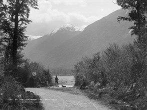 On the Taramakau, West Coast Road, c1880s. Creator: Burton Brothers.