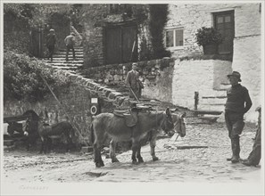 Clovelly. From the album: Photograph album - England, 1920s. Creator: Harry Moult.