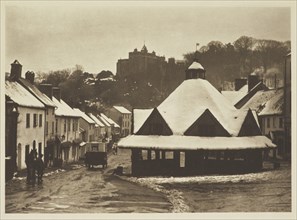 [Snow on cottages]. From the album: Photograph album - England, 1920s. Creator: Harry Moult.