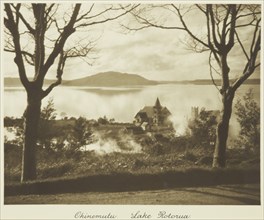 Ohinemutu, Lake Rotorua. From the album: Camera Pictures of New Zealand, 1920s. Creator: Harry Moult.