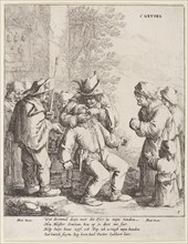 The five senses (touch),  1642-1650. Creator: Jan Dirksz Both.