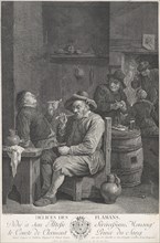 Délices des Flamans (Flemish delights),  1748-1807. Creator: Louis-Simon Lempereur.