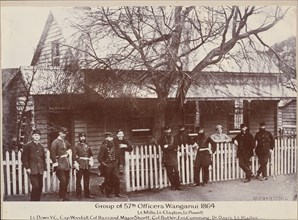 Group of 57th officers, Wanganui,  c.1900. Creator: Unknown.