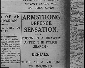 A Cover of One of Alfred Harmsworth, 1st Viscount Northcliffe's Newspapers..., 1922. Creator: British Pathe Ltd.