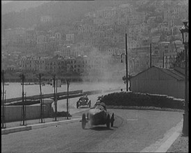 Grand Prix Motor Racing in Monte Carlo, 1929. Creator: British Pathe Ltd.