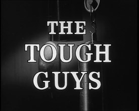 The Tough Guys, title card, 1930.  Creator: British Pathe Ltd.