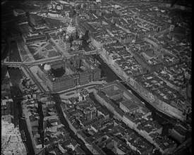 Aerial Shot of Buildings, 1933. Creator: British Pathe Ltd.