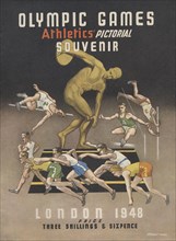 Olympic Games - Athletics' Pictorial Souvenir - London 1948 - front cover, 1948. Creator: Unknown.