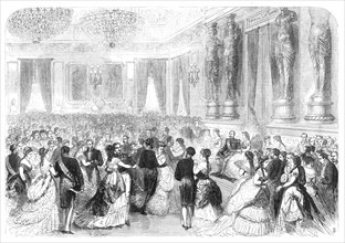 A State Ball at the Tuileries, 1869. Creator: Unknown.