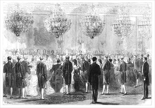 A State Banquet at the Tuileries, 1869. Creator: Unknown.