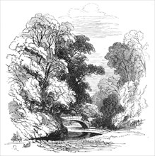 Cawdor Bridge, 1868. Creator: S Read.