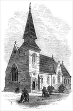 Christ Church, Kintbury, Berks., 1868. Creator: Unknown.