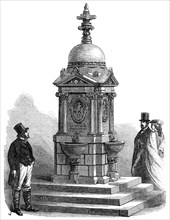 Drinking-fountain at Southampton, 1865. Creator: Unknown.