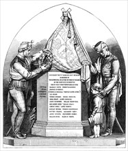 Monument in Glasgow Cathedral to the memory of...the 71st Regiment, by W. Brodie, R.S.A., 1868. Creator: Unknown.