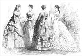 Paris fashions for June, 1868. Creator: Unknown.