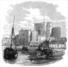 Prince Arthur's visit to the Isle of Man: Castle Rushen, 1869. Creator: Unknown.