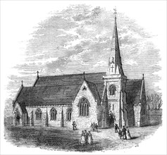 St. Jude's Church, Brockwell Park, Brixton, 1869. Creator: Unknown.
