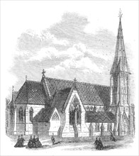 St. Mark's Church, Broadwater Down, Tunbridge Wells, 1868. Creator: Unknown.