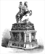 Statue of Prince Eugène at Vienna, 1865. Creator: Unknown.